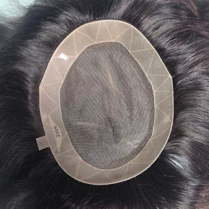 ผมปลอมแบบติดกาวชนิดผมแท้ของอินเดีย รุ่นลอสแอนเจลิส แบบผมหยิกฟูและแบบลอนลึก แบบผมตรงจากบังกลาเทศ - Product Image 2