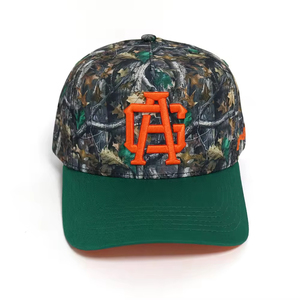 Wholesale Saleh Enterprises Woodland <b>Camo</b> Trucker Hats Adult Men's Breathable Waterproof Cotton <b>Cap</b> OEM Custom <b>Camo</b> Design - Product Image 3