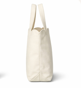 COTTON VOYAGE Custom Logo Print Eco Friendly <b>Large</b> Tote <b>Bag</b> with Hand Length Handle Reusable Shopping <b>Bag</b> - Product Image 2