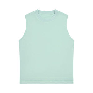 Débardeur Homme Blanc en Spandex-Polyester Imprimé Respirant Séchage Rapide Écologique Coupe Ample Teint en Pièce Col Rond - Product Image 1
