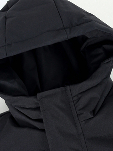 Veste en jean vintage pour homme de haute qualité, blanche, noire, verte - Respirante, écologique, coupe-vent, teinte en pièce, col roulé intégral - Product Image 3