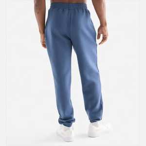 Conjunto deportivo para hombre con cuello redondo, 100% algodón, sudadera con capucha de felpa y bolsillo lateral con cremallera, servicio OEM, estilo jogger, conjunto deportivo de gran venta. - Product Image 4