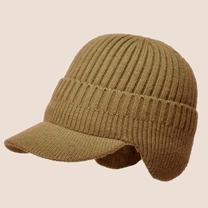 Factory Wholesale Blank Cable Knit Slouch Beanie Baggy <b>Winter</b> <b>Cap</b> Bulk Custom Design Thick Cable Knit Slouchy Beanie High - Product Image 3