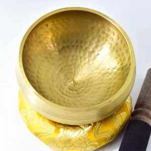 Bronze Singing Bowl Tibetan Meditation Metal Sound Healing Bowl for Yoga Relaxation <b>Practice</b> - Product Image 3