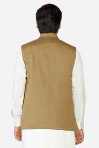 Chalecos Formales de Poliéster para Hombre con Cuello Mao y Cierre de Botones para Bodas y Eventos de Gala, Personalizables - Product Image 2