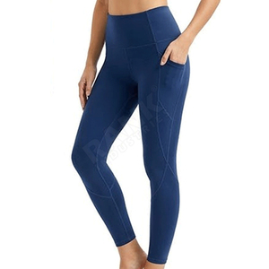 Latest Style Plus Size Elastic Waist Women Yoga Leggings Wholesale Made In Pakistan Women Yoga Leggings - Product Image 4