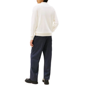 Polo à manches longues de qualité supérieure en cachemire pour homme, respirant, en coton Pima, décontracté, avec logo personnalisé, marque privée - Product Image 2