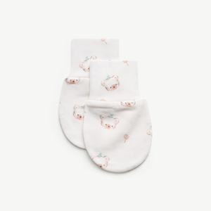 Conjunto de Manoplas y Botitas para Bebé Recién Nacido de Algodón y Spandex, Unisex, Antiarañazos, ODM Vietnam - Product Image 4