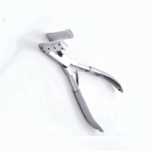 Outils professionnels pour extensions de cheveux, pinces à pression pour extensions de cheveux à bandes adhésives, acier inoxydable, qualité salon, application d'extensions de cheveux - Product Image 2