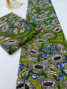 Tela de algodón Ankara personalizada de alta calidad de Camerún para ropa elegante Africana atrevida y accesorios de moda hechos a mano únicos - Product Image 6