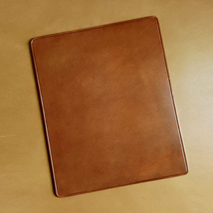 Genuine Leather Mouse Pad Water Resistant <b>Desk</b> Mat Premium Cowhide Leather Mousepad for Workspace Efficiency LMP-0044 - Product Image 1