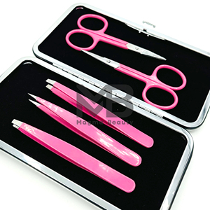 Pinzas para Cejas de Acero Inoxidable MAGMA BEAUTY, Tijeras para Cutículas, Duraderas, Ecológicas, Antiestáticas, de Lujo, en Colores Personalizados - Product Image 6