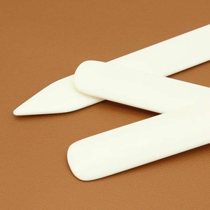 Herramienta de plegado de hueso de búfalo natural pulido hecha a mano, ecológica, de alta calidad, tallada, para plegado de papel, origami y artesanía en cuero - Product Image 3