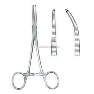 Pinces artériales médicales droites et courbées Crile-Rankin 16 cm en acier inoxydable A-1 VERITAS Instrument Set |   Instruments de haute qualité - Product Image 1