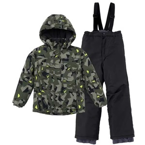 Girls Ski <b>Suit</b> Set Hooded <b>Suit</b> With Pink Purple Camouflage Print And Waterproof Pants For Children <b>Snow</b> Wear Skiting <b>Suits</b> Kids - Product Image 4