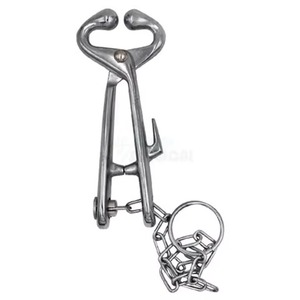 Farm Bull Nose <b>Holder</b> Stainless Steel Veterinary Cattle Handling Tool Heavy Duty Animal <b>Control</b> Equipment - Product Image 1