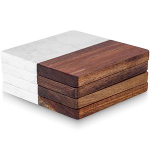 Best Selling Design Marble Coaster Stone Coaster Wood Marble Coaster Stone and Coaster Tea Place Mats At low factory Price - Product Image 1