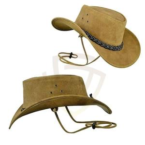 หมวกคาวบอยหนังสไตล์ตะวันตก ปีกกว้าง ระบายอากาศได้ดี เหมาะสำหรับการเดินทางและกิจกรรมกลางแจ้ง จำหน่ายจำนวนมาก รับผลิตแบบ ODM - Product Image 6