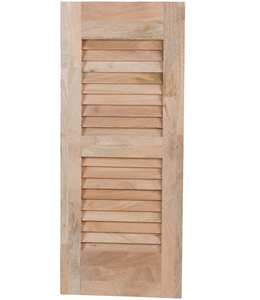 Portes intérieures en bois massif de qualité supérieure pour intérieurs résidentiels – Design élégant et durable de porte battante en bois à persiennes pour café - Product Image 3