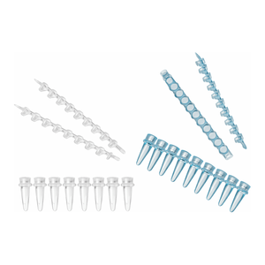 หลอด PCR แบบแถบ Simport Amplitube ขนาด 0.2 มล. ชนิด PP บรรจุ 8/12 หลอด สำหรับ QPCR ทำจากพลาสติก - Product Image 1