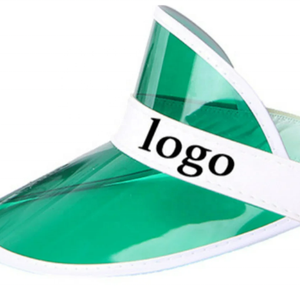 Chapeau de pare-soleil unisexe en plastique PVC pour l'été pour les sports de plein air plage voyage cyclisme pêche - Product Image 1