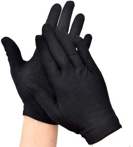 New OEM Logo Design Soft Stretchy Work <b>Gloves</b> Made of White Cotton Made by RIMZA INDUSTRIES - Product Image 1