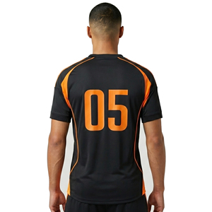 เสื้อฟุตบอลคอกลมผู้ชาย ผ้าโพลีเอสเตอร์ 100% พิมพ์ลายเสื้อกีฬาฟุตบอล ชุดกีฬาผู้ชาย เสื้อฟุตบอลแบบซับลิเมชั่น - Product Image 2