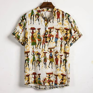 Camisa Hawaiana de Manga Corta con Estampado Casual para Hombre, Ideal para Vacaciones de Verano, Gran Venta - Product Image 5