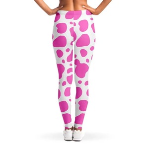 Leggings de punto de cintura alta para mujer, personalizados, suaves y cómodos, con estampado puff, transpirables, antibacterianos, sin costuras, para uso casual, ¡Oferta! - Product Image 5
