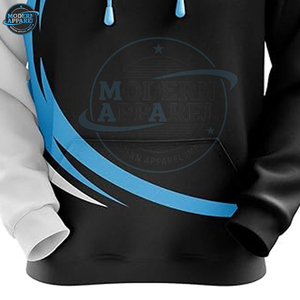 Sudadera con Capucha Deportiva Personalizada para Hombre, Sublimada, con Logotipo Personalizado, Básica, de Algodón Mezclado, Sudadera con Capucha Sublimada Más Vendida - Product Image 6