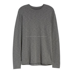 Camisetas personalizadas al por mayor para hombre, 50% algodón, 50% poliéster, lisas, baratas, con impresión personalizada de logotipo por sublimación. - Product Image 5