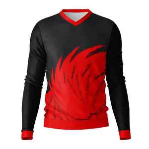 เสื้อวอลเลย์บอลพิมพ์ลายดิจิทัลตามสั่งขายส่ง คุณภาพสูง เสื้อผ้ากีฬา โพลีเอสเตอร์ สำหรับผู้ชายและผู้หญิง - Product Image 3