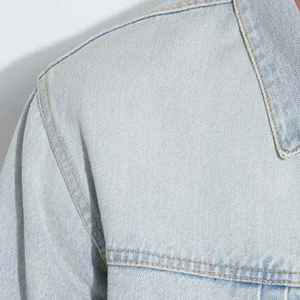 เสื้อแจ็คเก็ตยีนส์ฤดูหนาวสำหรับผู้ชาย Apparelzest รุ่น AZ-MDJ-029 ผลิตจากผ้าฝ้าย 100% เป็นมิตรต่อสิ่งแวดล้อม ระบายอากาศได้ดี แห้งเร็ว สไตล์สตรีทแวร์ รับทำโลโก้ตามสั่ง OEM - Product Image 6