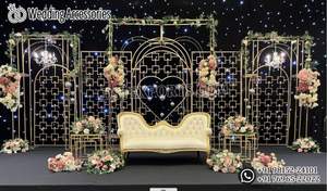 Decoración de Pared con Velas para Bodas, Diseño Único, Decoración de Lujo para Escenario de Walima, Decoración Opulenta para Recepción, Pared de Velas, USA - Product Image 3