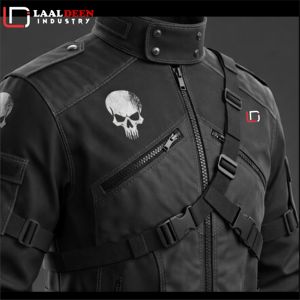 Chaqueta de Motocicleta Reflectante, Impermeable, para Motocross, Carreras y Conducción, de Cordura - Product Image 4