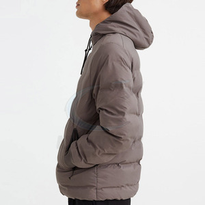 Chaquetas Acolchadas de Manga Larga para Hombre, Más Vendidas, Resistentes al Viento, Casuales, Ecológicas, Transpirables, con Cuello Alto y Logotipo Frontal, para Invierno, en Stock - Product Image 5