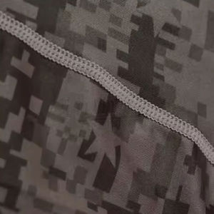 Rashguard à manches longues MMA BJJ pour hommes - Impression personnalisée par sublimation 100% coton respirant et à séchage rapide Logo personnalisé - Product Image 6