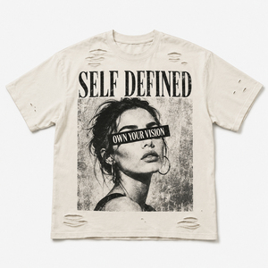เสื้อยืดฮิปฮอปลายกราฟิกแบบกำหนดเอง ยูนิเซ็กส์ ไซส์พลัส ทรงหลวม โอเวอร์ไซส์ โลโก้ด้านหน้า ล้างสีอ่อน คอกลม ขายส่ง - Product Image 3