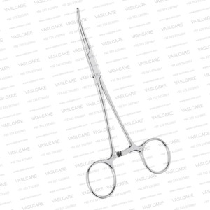 Pinzas Kelly de 5-1/2″ (14cm) Rectas y Curvas, Pinzas Hemostáticas con Mordazas Semiserradas para Cirugía Plástica Facial de Vaslcare - Product Image 2