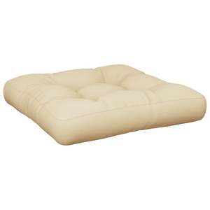 <b>Beige</b> 23.6"x23.6"x4.7" Fabric Outdoor <b>Cushion</b> Pallet Comfortable Pillow for Outdoor Living - Product Image 2