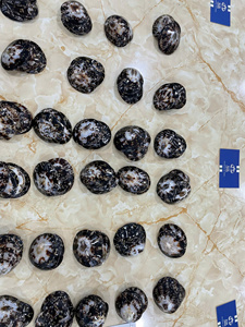 Vietnam Organic Material Eco-Friendly Oval Crushed Limpet Shells Handicrafts for Breastfeeding <b>Bra</b> Design <b>BLUE</b> LOTUS Souvenir - Product Image 6