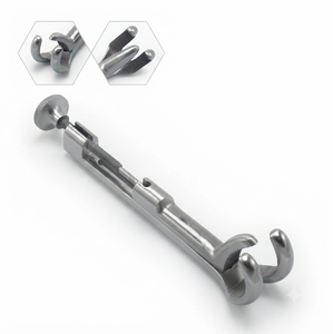 เครื่องมือผ่าตัดกระดูกแบบออร์โธปดิกส์ สแตนเลสสตีล ยี่ห้อ Lambert-Lowman รุ่น Bone Clamp ขนาด 5 นิ้ว ปากจับ 1x2 แฉก กว้าง 1 นิ้ว - Product Image 4