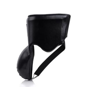Protège-entrejambe en cuir de haute qualité, confortable, pour adultes, MMA, Kickboxing, Muay Thai, protection abdominale, toutes saisons - Product Image 3