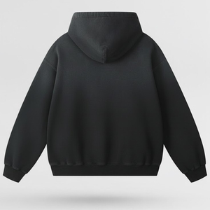 Sudadera con Capucha Extra Grande de Primera Calidad, con Logotipo Personalizado Serigrafiado, 100% Algodón, Estilo Urbano, Unisex, Sudadera Moderna y Resistente - Product Image 2