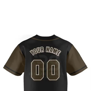 Camiseta de Béisbol Personalizada OEM, Impresión Sublimada de Alta Calidad, Ropa Deportiva Ligera para Equipos - Product Image 5