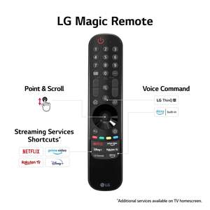 Téléviseur LED intelligent 4K Ultra HD HDR de 86 pouces avec WebOS pour usage domestique ou hôtelier, système Android, définition HDTV - Product Image 4