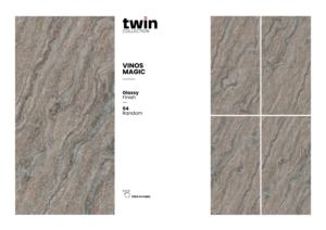 Carreaux de porcelaine contemporains et élégants 60x120 cm 600x1200 mm 24x48 finition brillante grand format, surface idéale pour les intérieurs haut de gamme - Product Image 5