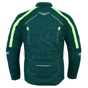 เสื้อแจ็คเก็ตมอเตอร์ไซค์ผ้าทอ กันน้ำ ป้องกันการกระแทก สำหรับขี่มอเตอร์ไซค์ เสื้อแจ็คเก็ตผ้าทอสำหรับขี่มอเตอร์ไซค์กลางแจ้ง กันน้ำ - Product Image 3