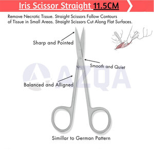 Professional Stainless Steel Ingrown Toenail Care <b>Kit</b> with <b>Nail</b> Nipper Toenail Clipper and Straight Cuticle Scissors - Product Image 4