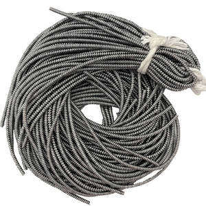 Broderie à la main lisse en or aztèque, fil métallique fin français, fil doré, guipure indienne, Dabka, purl, sequins, garniture durable - Product Image 4